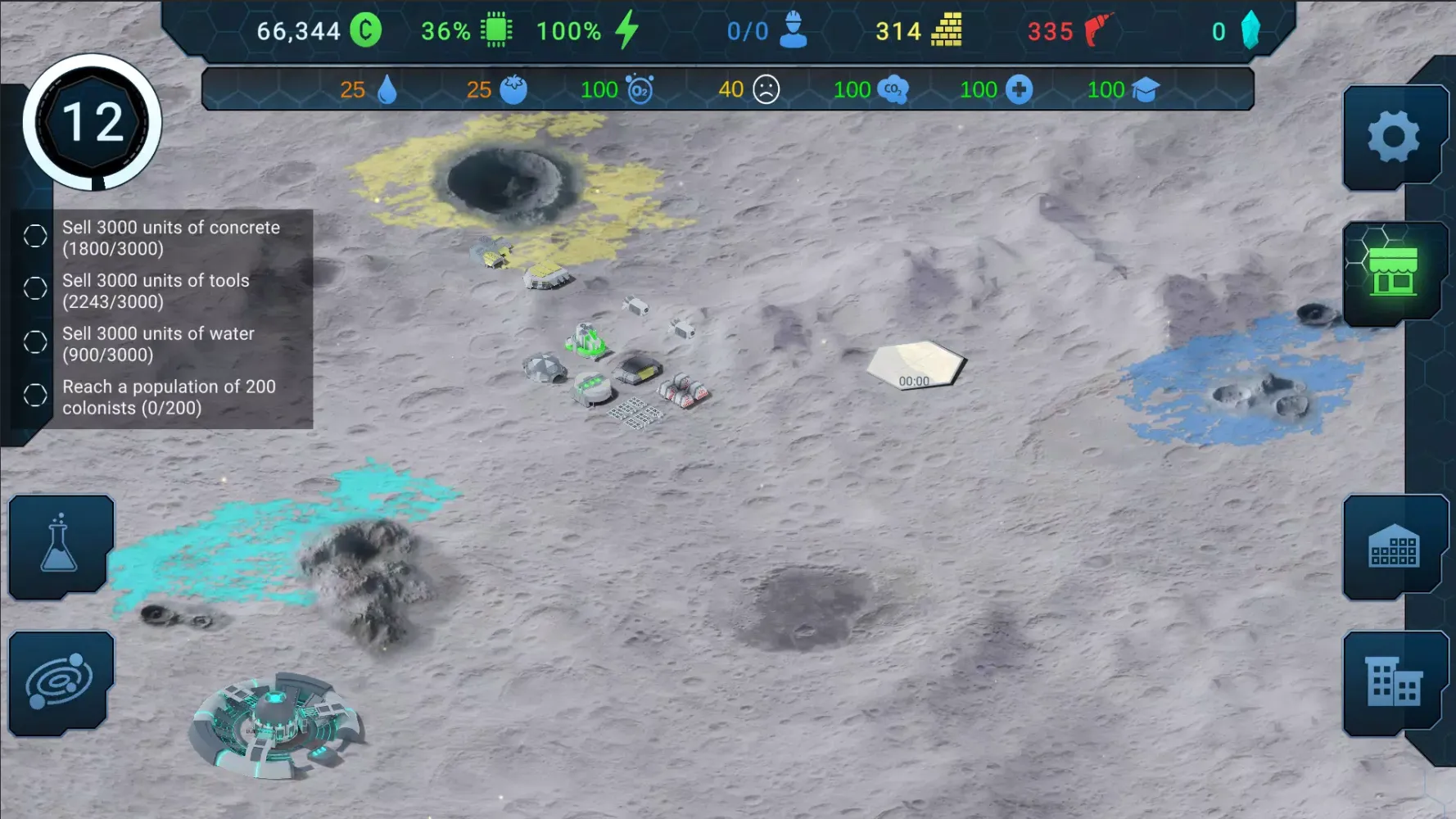 Nova Colony - Space Settlers 스크린샷