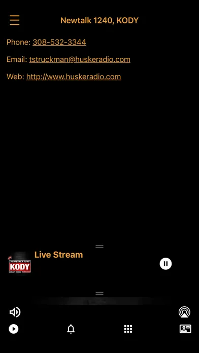 KODY, 1240-AM/106.1-FM سکرین شاٹس