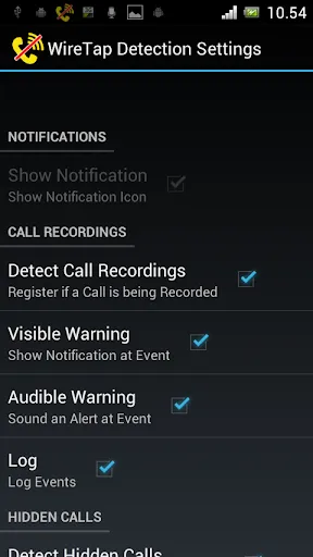 صور WireTap Detection (Anti Spy)