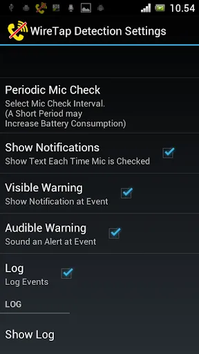 صور WireTap Detection (Anti Spy)