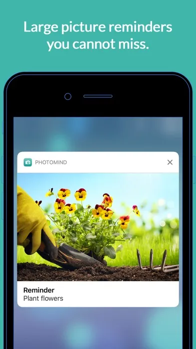 Capturas de pantalla de PhotoMind - Simple. Photo. Reminders.