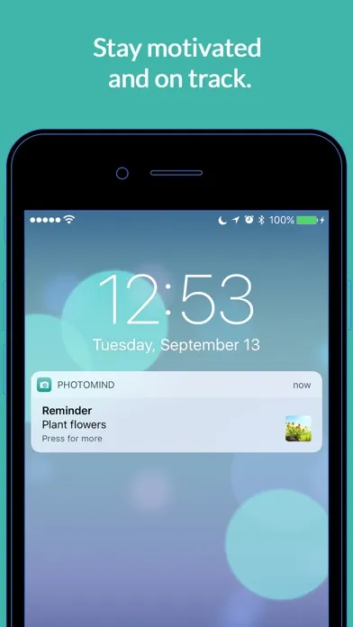 Capturas de pantalla de PhotoMind - Simple. Photo. Reminders.