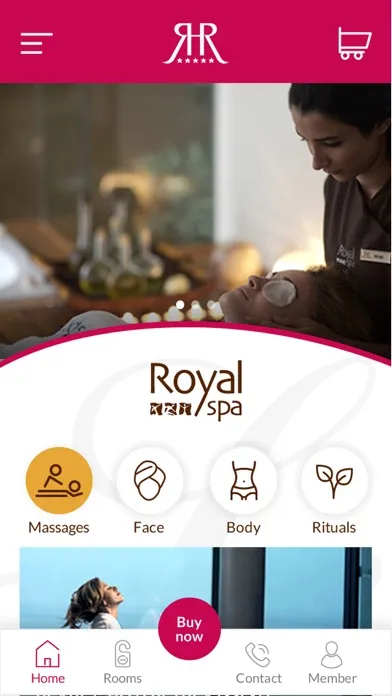Captures d'écran de Le Royal Hotel