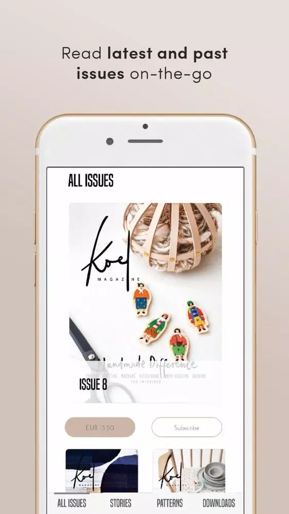 Capturas de pantalla de Koel Magazine