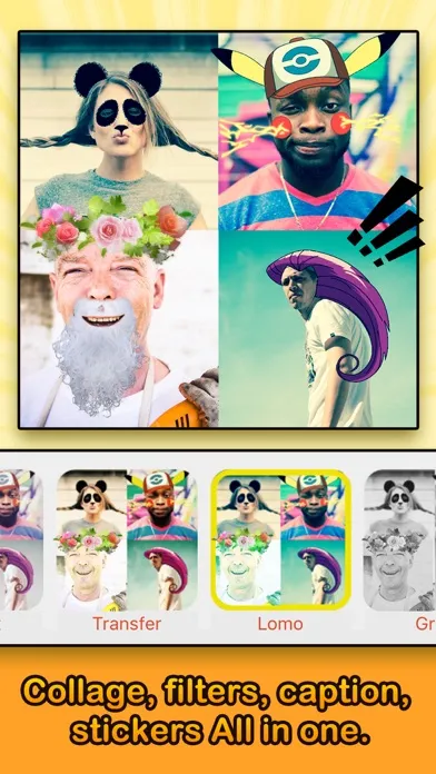 Capturas de pantalla de Face Filters - Dog & Other Funny Face Effects