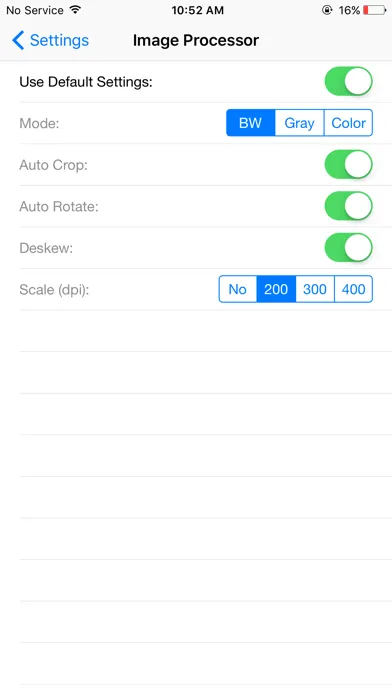 MobileImage Capture SDK Screenshots