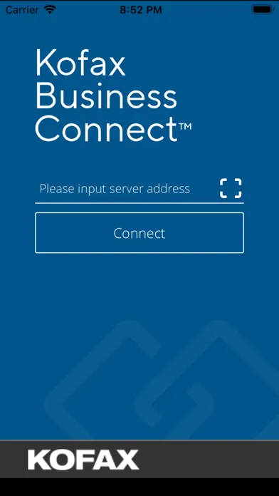 Ảnh chụp màn hình của Kofax Business Connect™