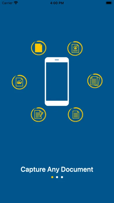 Kofax Mobile Capture™ Ekran Görüntüleri