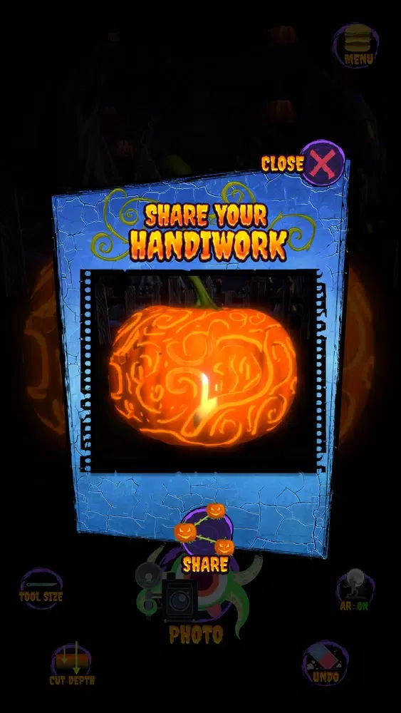 Скриншоты Pumpkin Carve AR