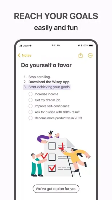 Wisey: Productivity Boost App স্ক্রিনশট