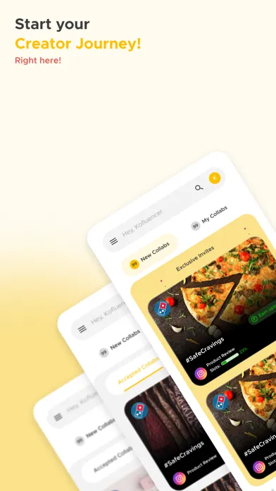 Kofluence Influencer Platform 스크린샷