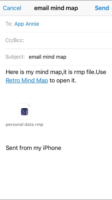 ภาพหน้าจอของ Retro Mind Map-XMB Mind Mapping notepad memo notes