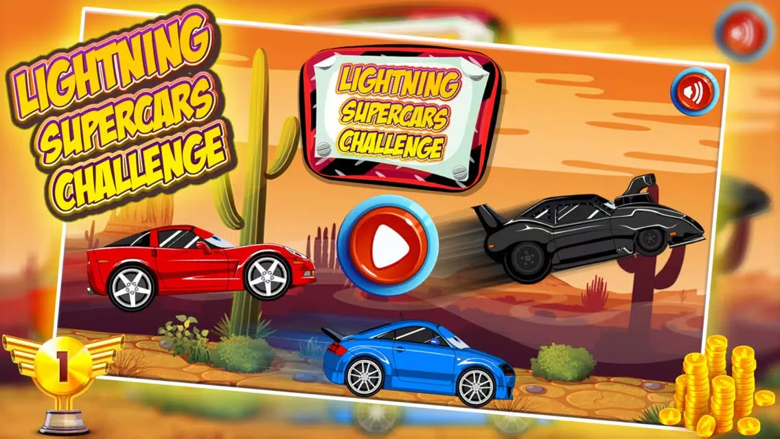 Ảnh chụp màn hình của Lightning Supercar Challenge