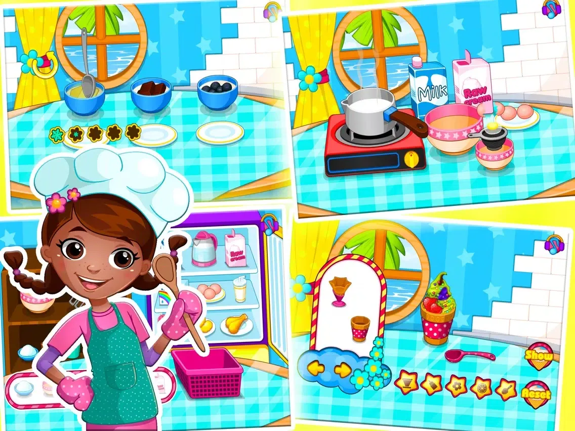 Little Dottie Ice Cream Maker iPad  スクリーンショット