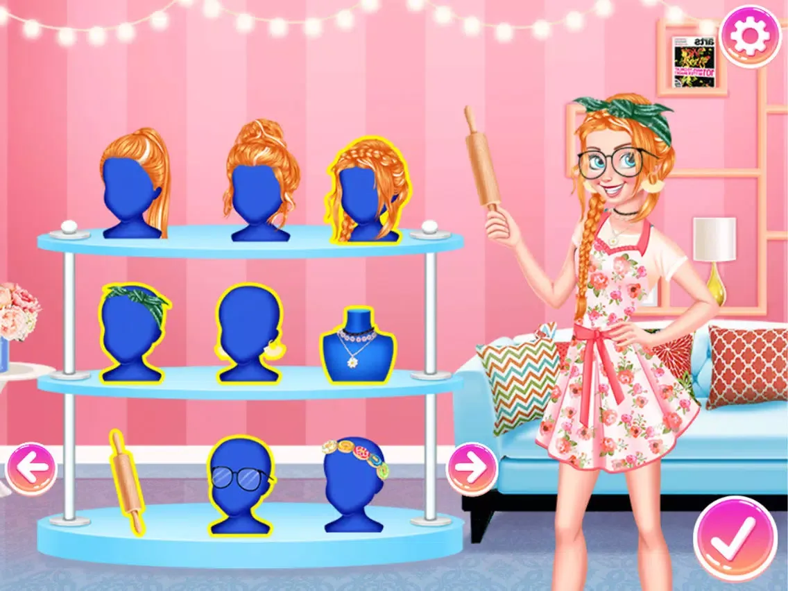 Princesses Cooking Ice Cream iPad 應用截圖