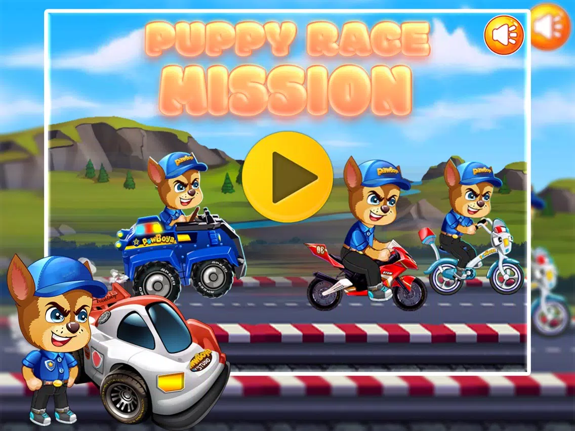 Puppy Race Mission iPad 应用截图
