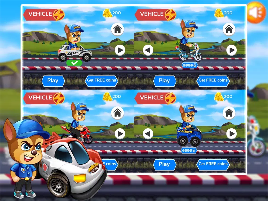 Puppy Race Mission iPad 应用截图