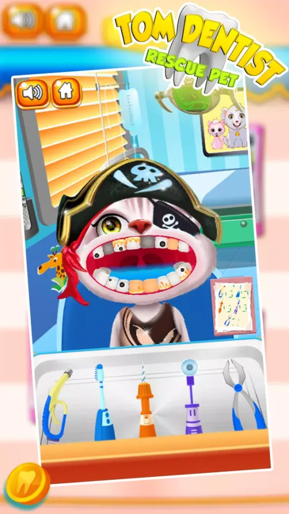 Zrzuty ekranu Tom Dentist Rescue Pet