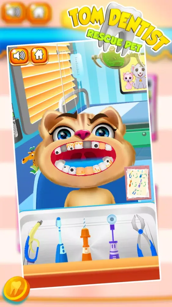 Zrzuty ekranu Tom Dentist Rescue Pet