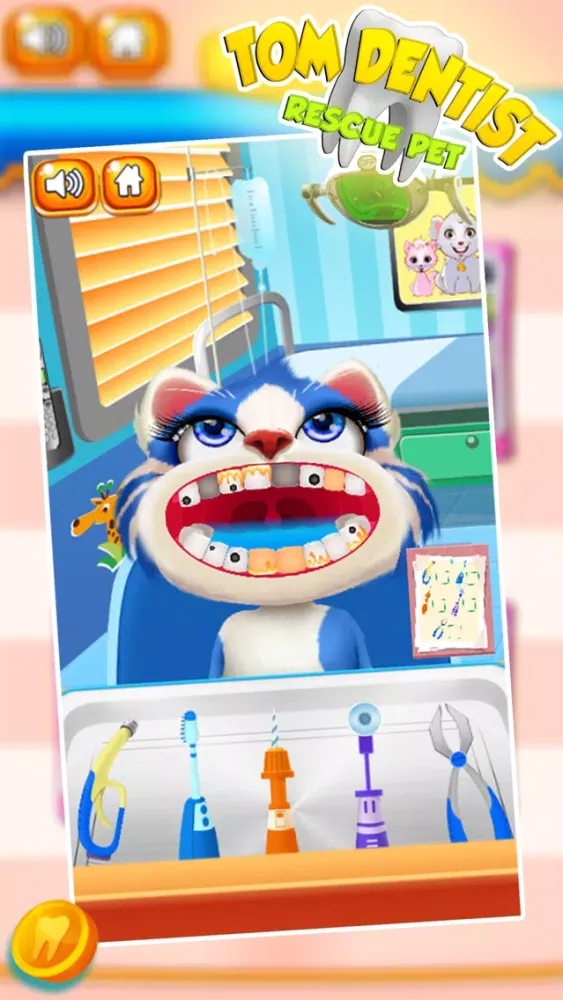 Zrzuty ekranu Tom Dentist Rescue Pet