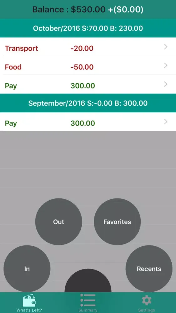 Tangkapan layar W - Money managing at your fingertips