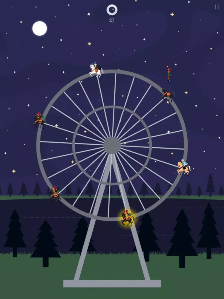 Rings - A Carousel Strategy Game iPad  스크린샷