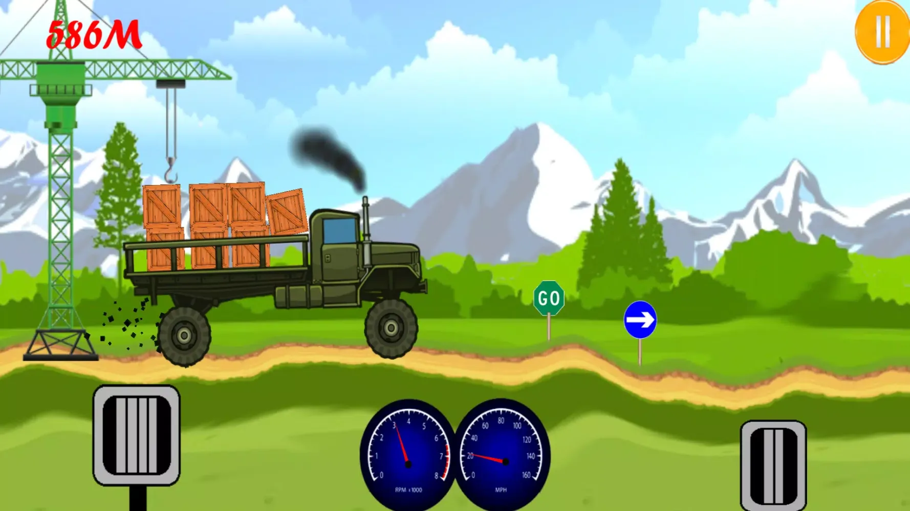 Hill Cargo Truck Driving应用截图