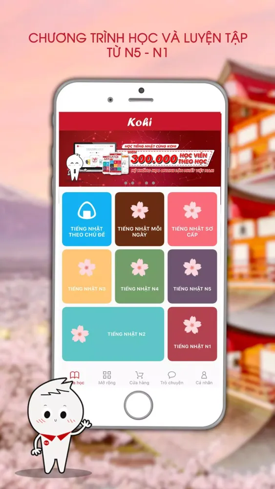 صور Học tiếng Nhật cùng Kohi