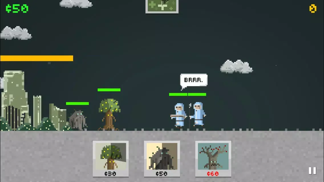 Capturas de tela do Pixel Warrior: castle defence and roguelike hybrid