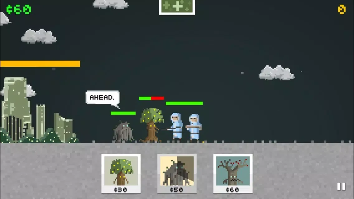Capturas de tela do Pixel Warrior: castle defence and roguelike hybrid