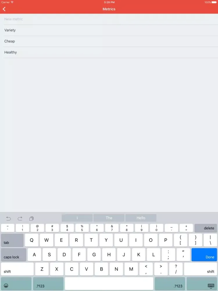 Captures d'écran de Indecisive: decision maker and risk analysis tool iPad 