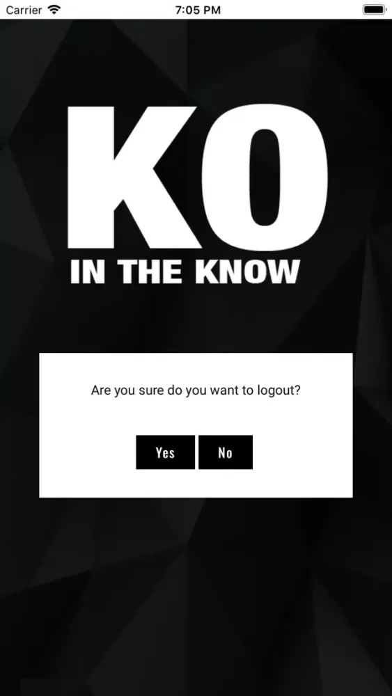 KO In The Know スクリーンショット