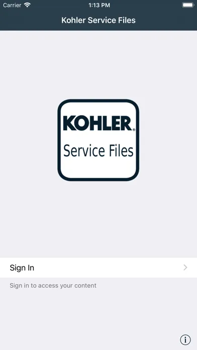 Kohler Power Service Files Ekran Görüntüleri
