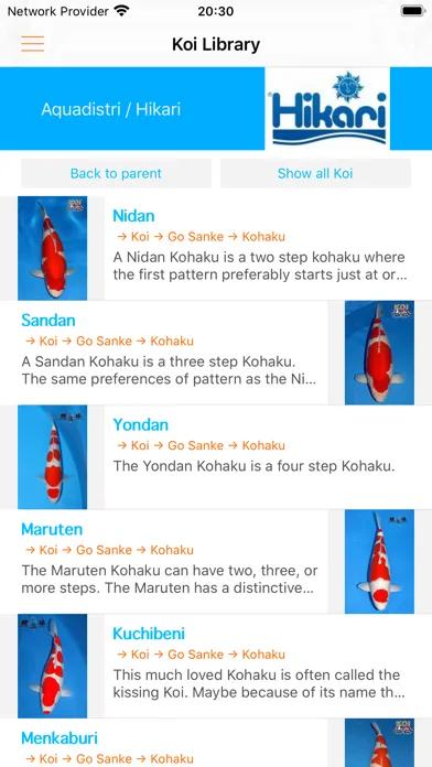 N.V.N. Koi App スクリーンショット