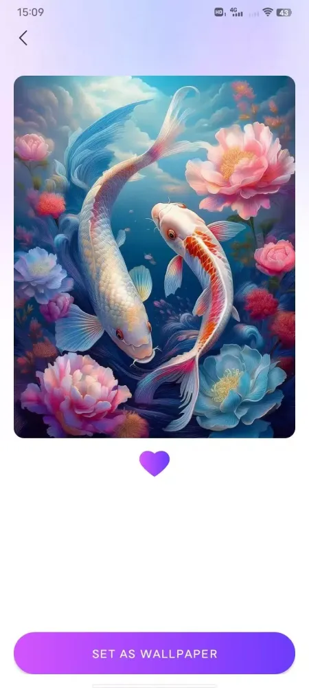 Zrzuty ekranu Koi Wallpapers