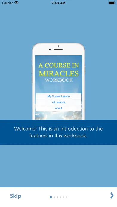 Capturas de tela do A Course in Miracles Narrated