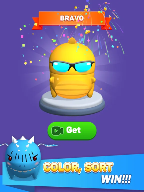 Скриншоты Dino Sort 3D: Sorting Puzzle iPad 