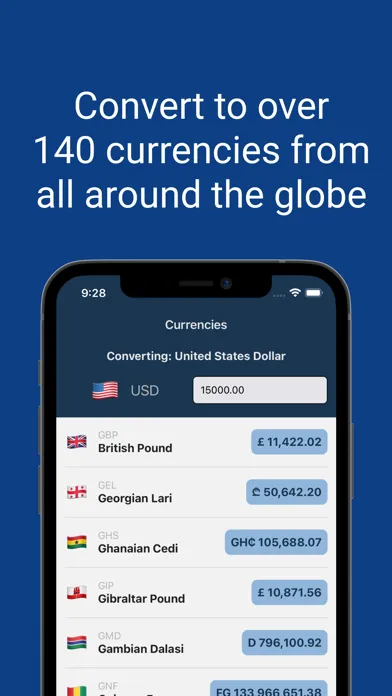 ภาพหน้าจอของ Koin Currency Converter