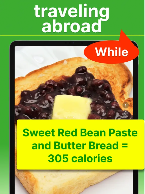 Captures d'écran de Calorie Scan - calc via photo iPad 