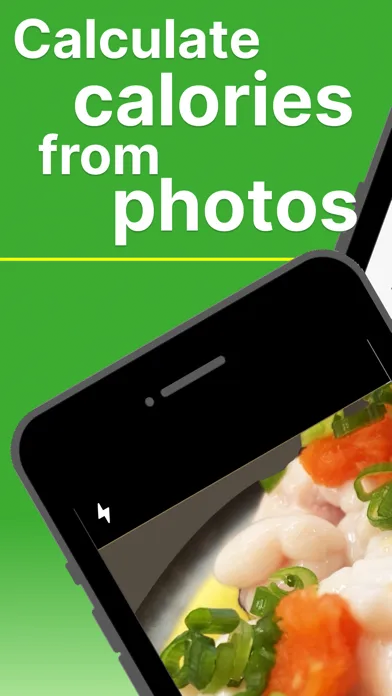 Captures d'écran de Calorie Scan - calc via photo