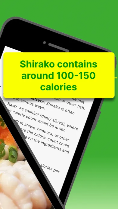 Captures d'écran de Calorie Scan - calc via photo
