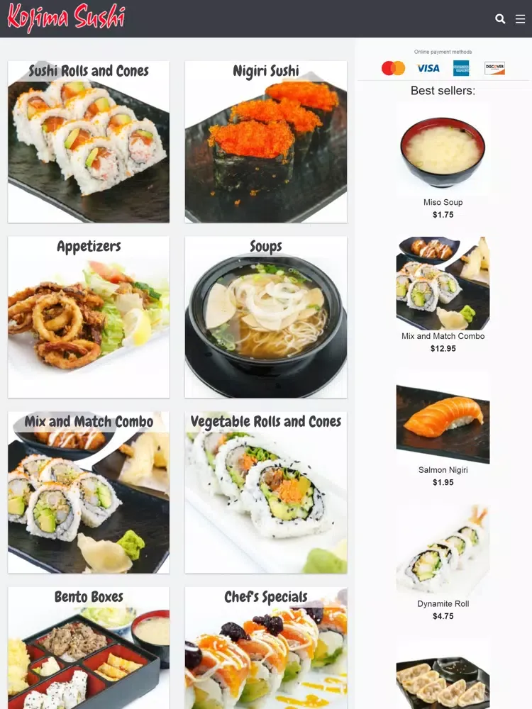 تصاویر Kojima Sushi iPad 