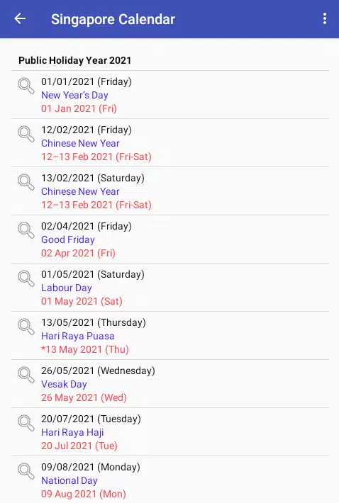 Singapore Calendar 2025 APK for Android Download PGYER APKHUB