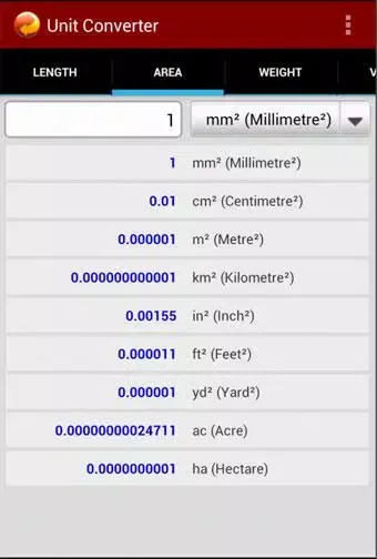 Unit Converter 스크린샷