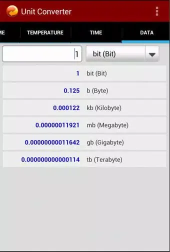 Unit Converter 스크린샷