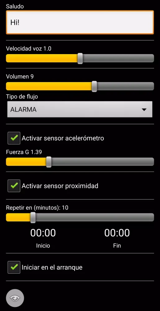 Talking clock Ekran Görüntüleri