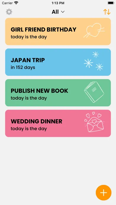 Screenshot di Upcoming: Events Countdown