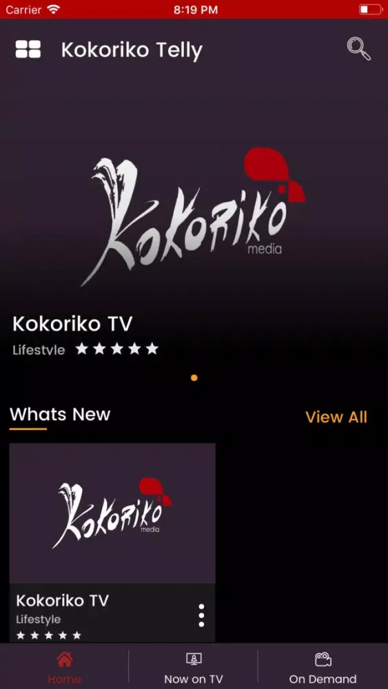 Ảnh chụp màn hình của Kokoriko Telly