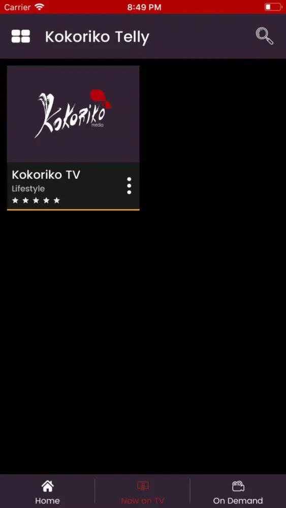 Ảnh chụp màn hình của Kokoriko Telly
