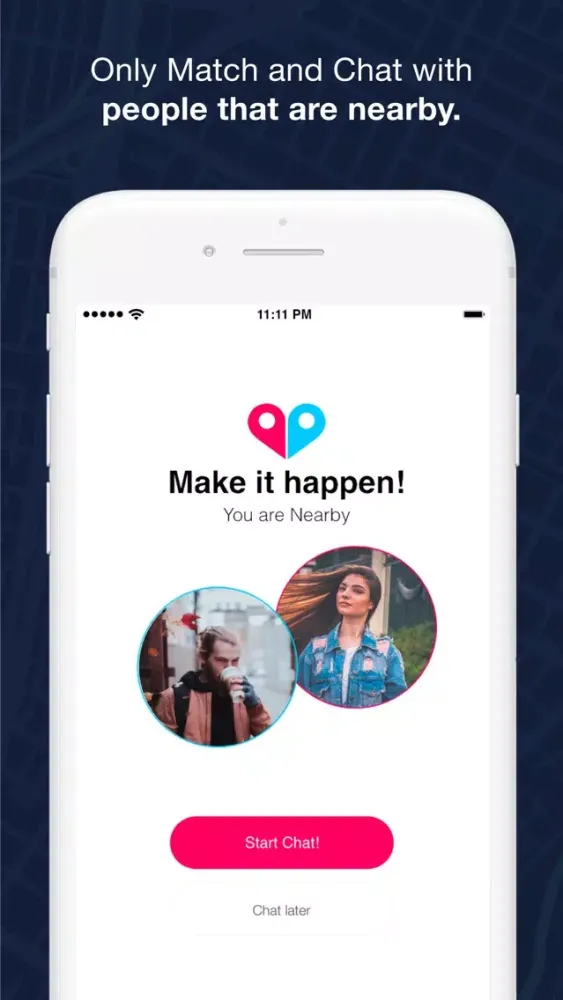 Ảnh chụp màn hình của Approach -Dating People Nearby